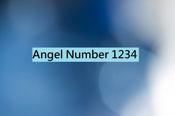 ANGEL NUMBER 1234