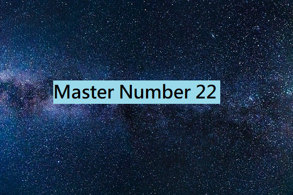 Master Numerology Number 22