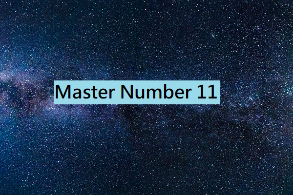 Master Numerology Number 11