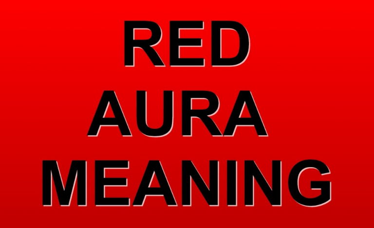 Red Aura Colors and Their Meanings