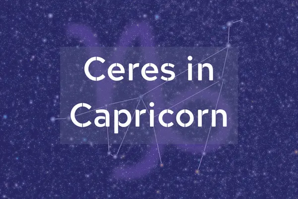 Ceres in Capricorn